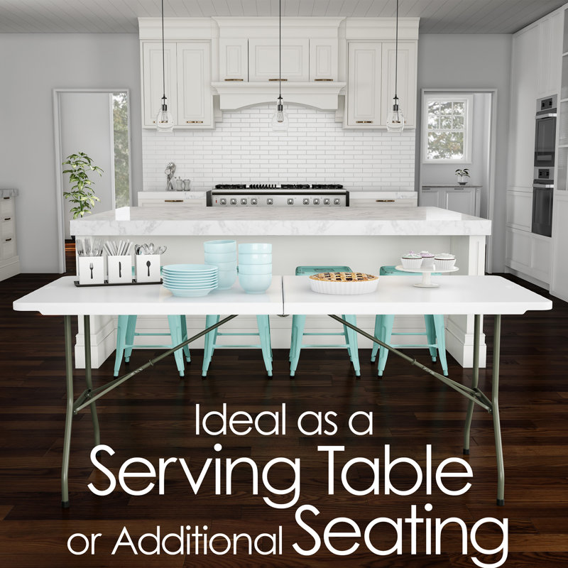 180.3cm Rectangular Fold-in-Half Folding Table