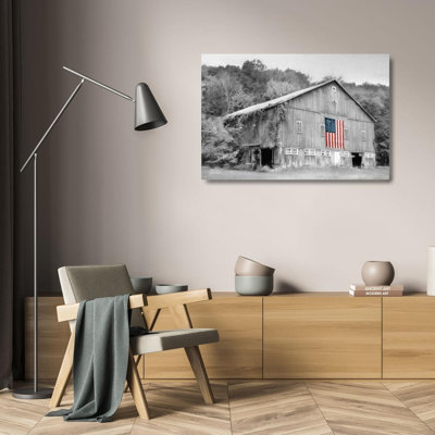 «August Grove® Deiter, Lori Gallery», art sur toile tendue: Ferme patriotique II
