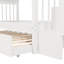 Lit superposé blanc avec lit gigogne Twintwin