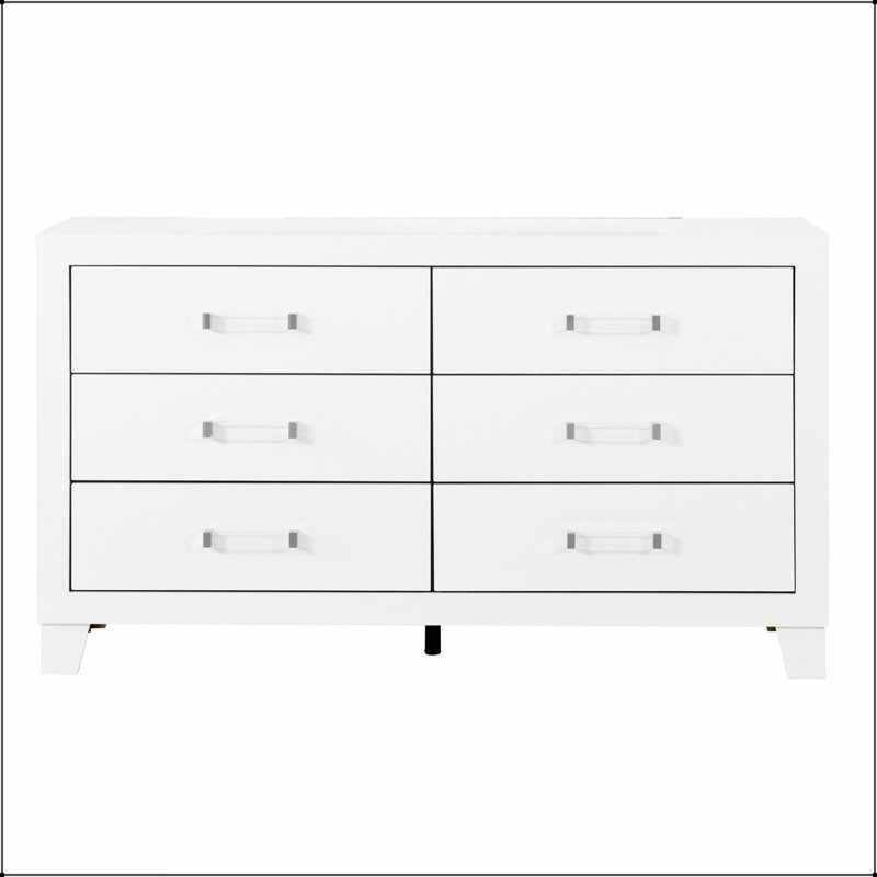 Commode moderne à 6 tiroirs OMODA