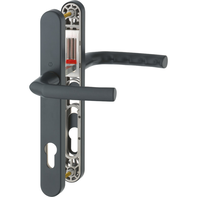 Right Door Handle, Matt Black
