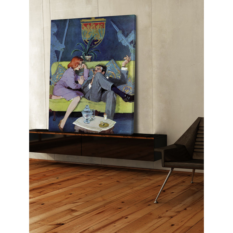 «Black Monte's Last Raid», reproduction sur toile tendue, H 39 po x l 30 po
