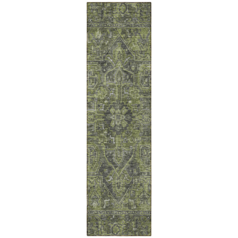 Tapis de couloir d'extérieur 8 po Moss