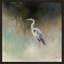 Paix aigrette sarcelle par Julia Purinton - Peinture-1378719330-1378719355