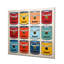 Pop Art Soup Collage II - Milk Metal Wall Art-61066744