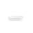 Bothwa Home 4.72"H Ceramic Textured Oval Vessel Vanity Sink, Stain Resistant, Scratch Resistant, Leak Resistant, Art Basin