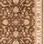 High-Quality Hand-Knotted Brown And Beige Area Rug