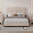 Upholstered Bed Frame With Rivet Design-1084988272-1084988277