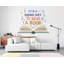 Adhésif décoratif livre - citation vinyle autocollant, décoration intérieure
, Autocollants muraux 293DRE-2069634006