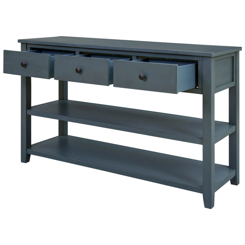 50'' Console Table, Navy