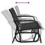 Fauteuil oscillant d'extérieur en acier Abhijot-1585865633