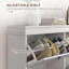 20 Pair Flip Down Shoe Storage