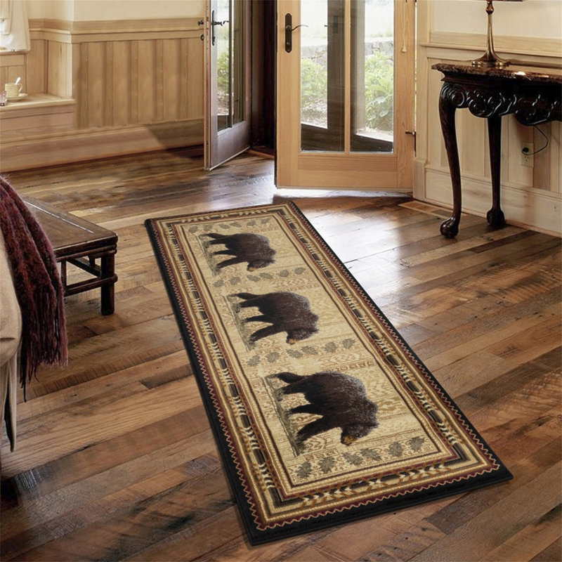 Tapis noir Nature's Nest, Rectangle 2 pi x 3 pi