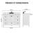 Modern 48" Bathroom Vanity With Quartz Stone Countertop,ceramic Sink-310725946