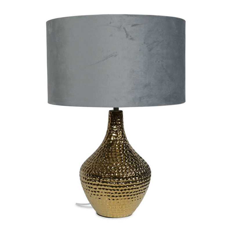 Deshi Ceramic Table Lamp, Black, No