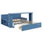 Lit de jour avec bureau amovible, tiroirs de rangement et table d'appoint hydraulique-469426681-469426680