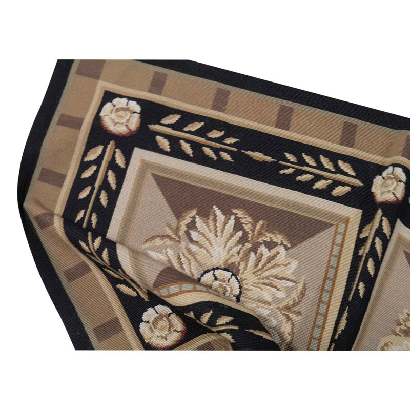 Hand Knotted Wool Geometric Area Rug