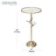Table d'appoint antique avec miroir