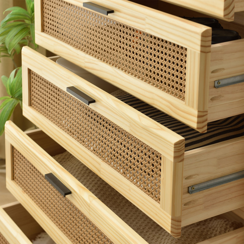 Tiroir Chardip Shaker, Naturel
