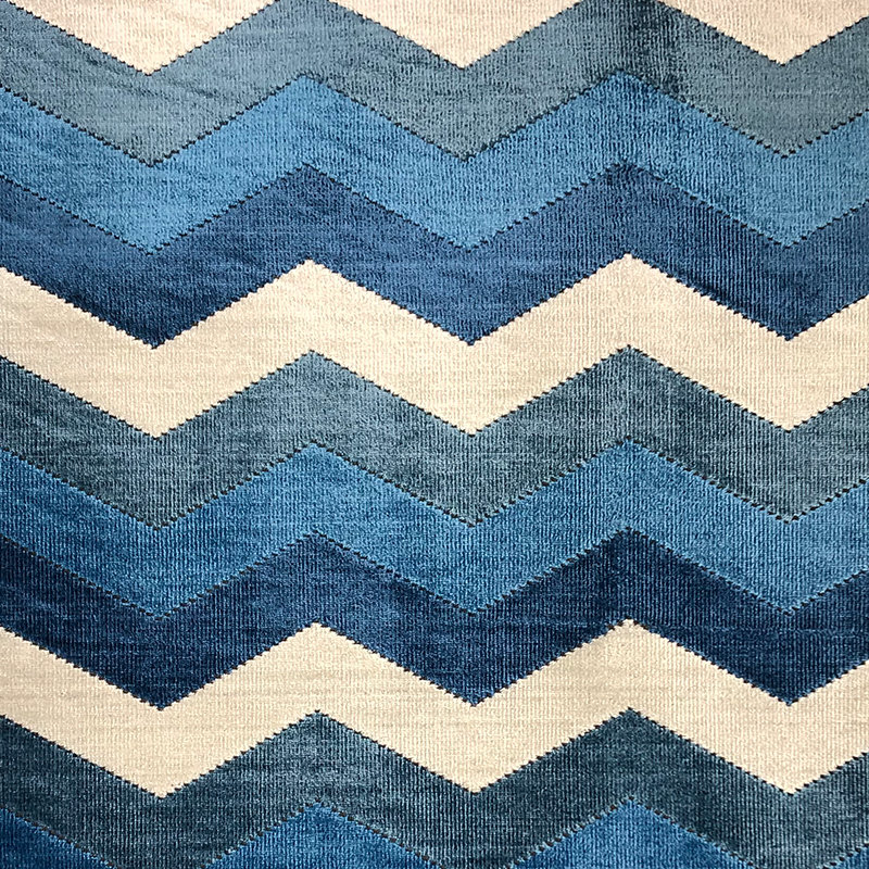 Cut Velvet | Fabiana Fabric_FABIANA, Ocean