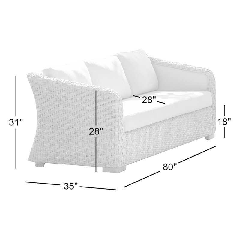 Largeur de 80 po Edicott