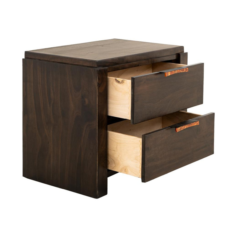 Raramuri 2 Drawer Nightstand