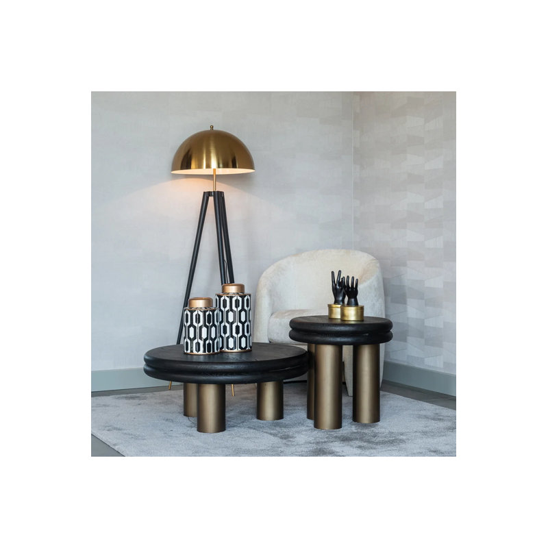 Macaron Solid Wood Coffee Table
