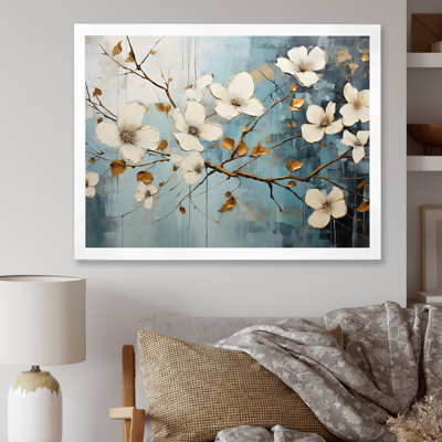 " White Dogwood Blossom Dreams IV "