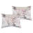 7 Piece Pink Grey Marble Abstract Soft Bedding Comforter Set-124082473