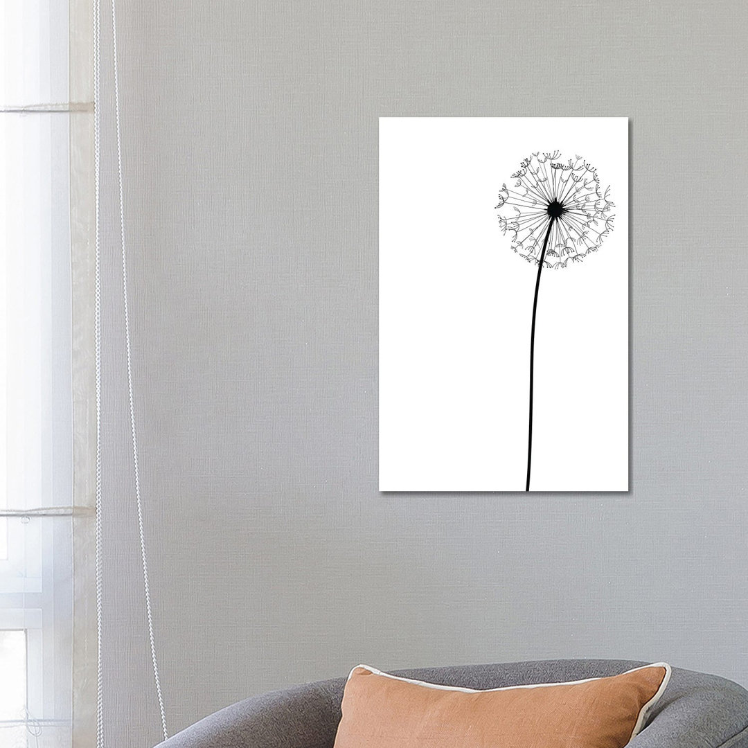 Moderne Pusteblume von Nordic Print Studio - Giclée auf Leinwand ohne Rahmen