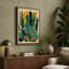 Desert Landscape Botanical - Wrapped Canvas-253063562-253063556