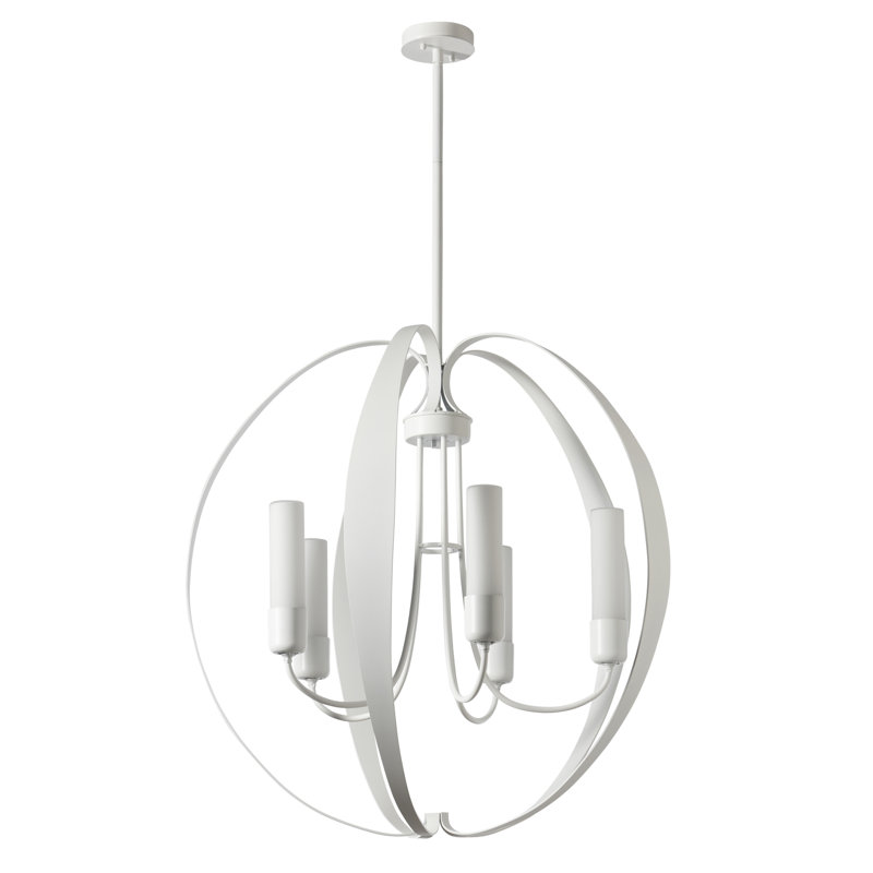 Pomme 5 - Light Outdoor Pendant, Opal Glass, Coastal White