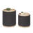 Round Ottoman with Storage Set of 2 Stool Ottomans Round Sherpa Storage Ottoman, Ottoman Chair Foot Rest Coffee Table Seat-810812085