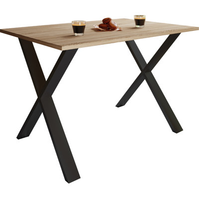Alwilda Metal Base Dining Table