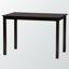 Ensemble de salle à manger 5 pièces Boothby en bois fini brun foncé transitionnel, H 37,25 po x l 17,5 po x P 19,8 po