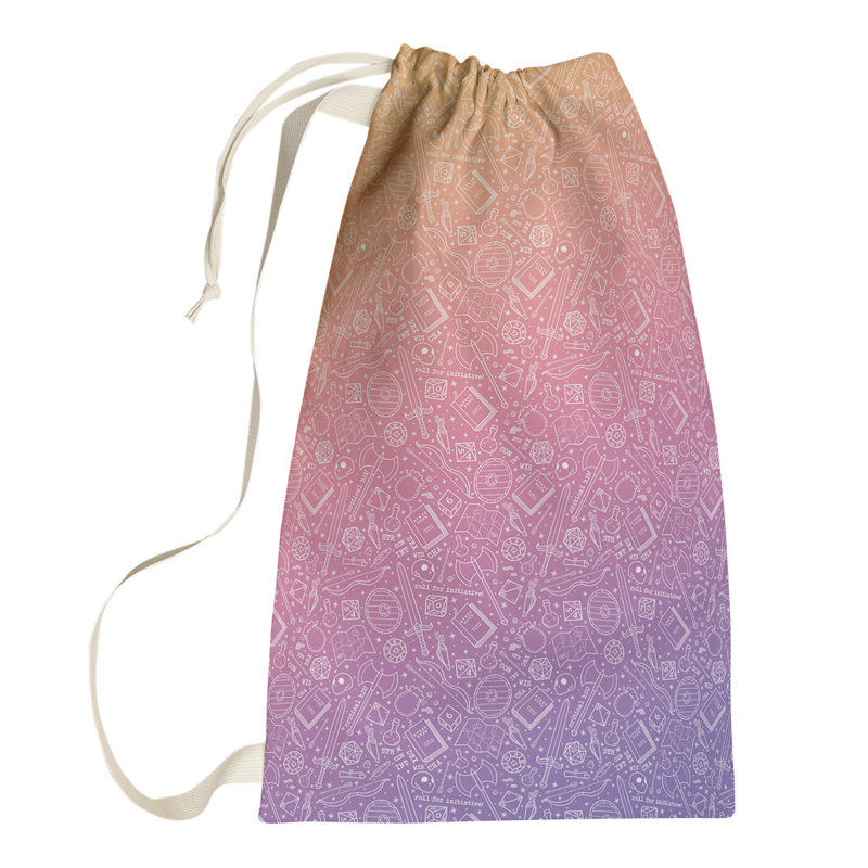 Sac à linge RPG, Petit (H 64 po x l 20 po x P 1,5 po), Ombre