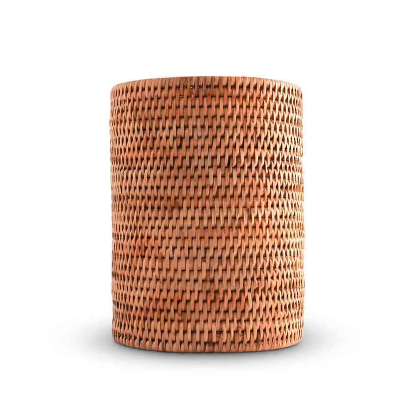 Hand Woven Wicker Rattan Utensils Holder