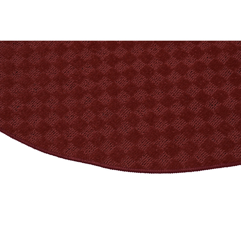 Tapis rouge Chili Pepper, Rond 60 po
