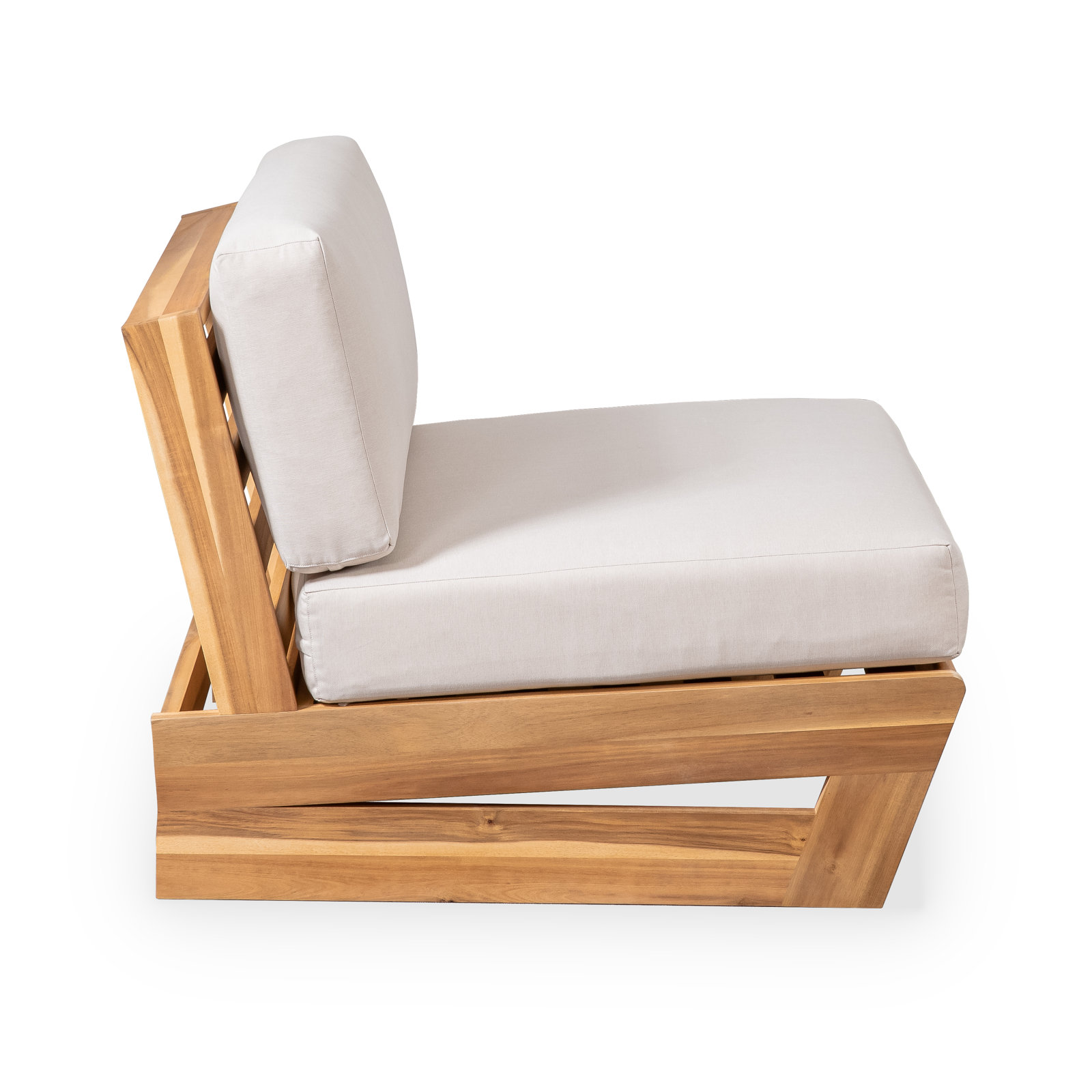 Askel Eucalyptus Patio Lounge Chair