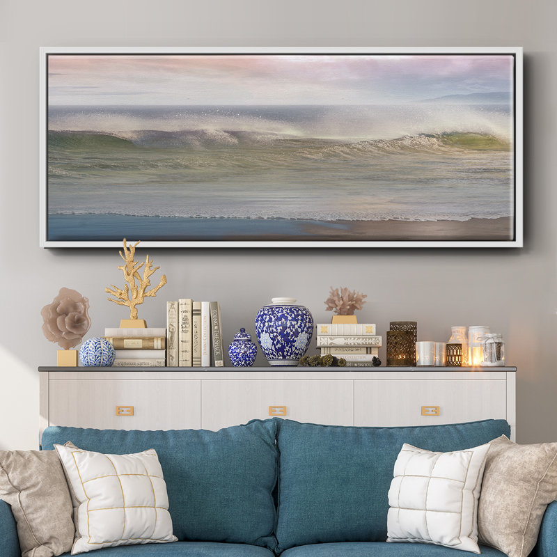 California Surf- Framed Canvas