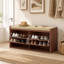 6 Pair Shoe Storage Bench