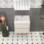 Meuble-lavabo simple 23,5 po avec plateau en acrylique Halethorpe-1860348719