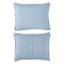 Ensemble de courtepointe réversible en coton bleu rayé Laura Ashley Oxford-97843720