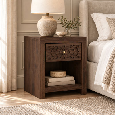 Lukasik 1 Drawer Nightstand