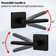 Keyed Entry Lever Lock In Venetian Matt Black For Exterior Door HD1601-DB-ET-1P