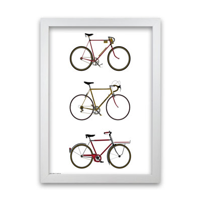 Three Bikes - Print