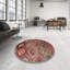 Tapis de zone rouge/vert contemporaine-1538596337