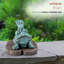 Statue de grenouille pensative sleep Seidel-1492081515