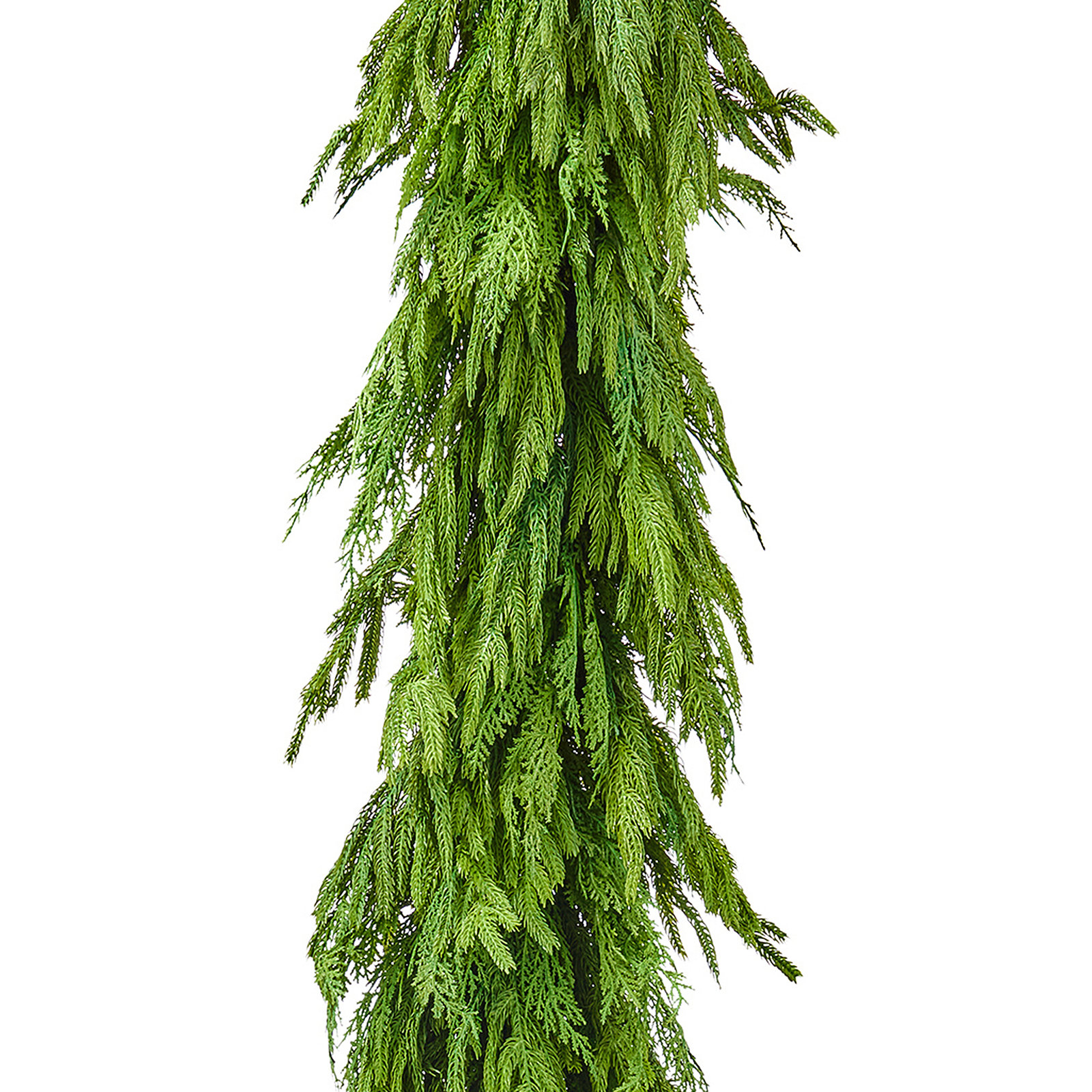 72" Real Touch Cedar and Norfolk Pine Garland 14"D