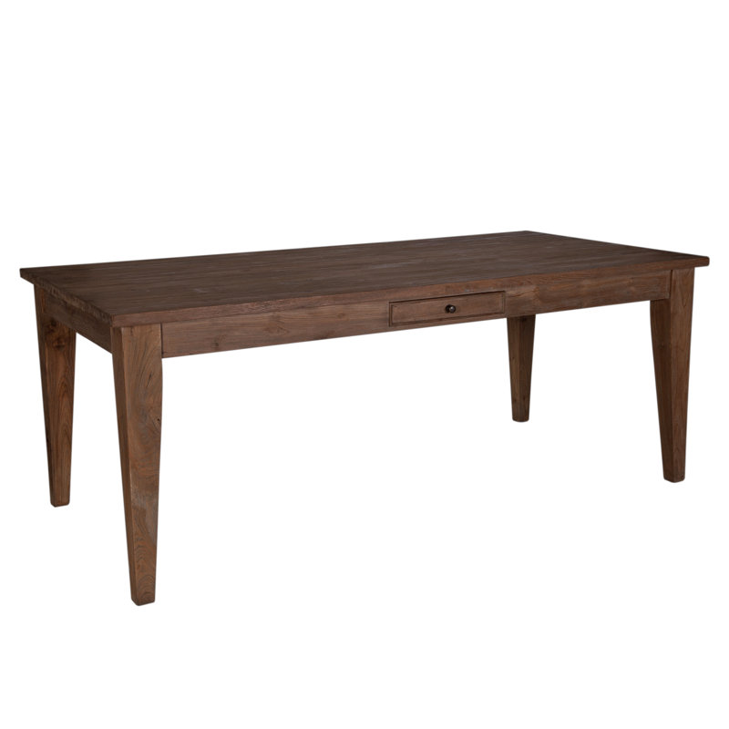 Teak Dining Table, 160 cm W x 90 cm D
